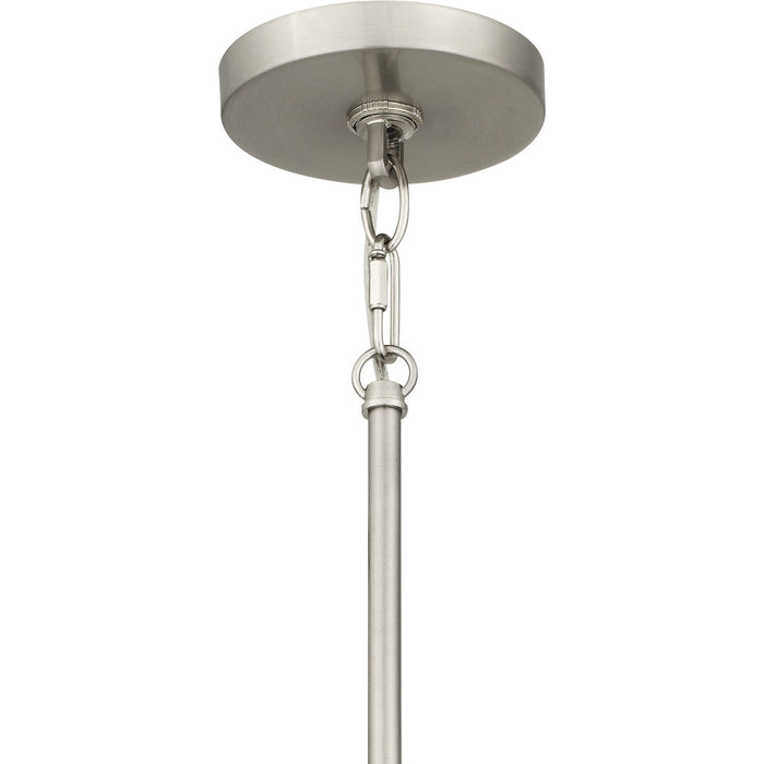 Quoizel QPP6183BN One Light Pendant, Brushed Nickel