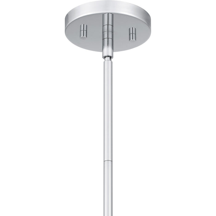 Quoizel QPP6186C One Light Pendant, Polished Chrome
