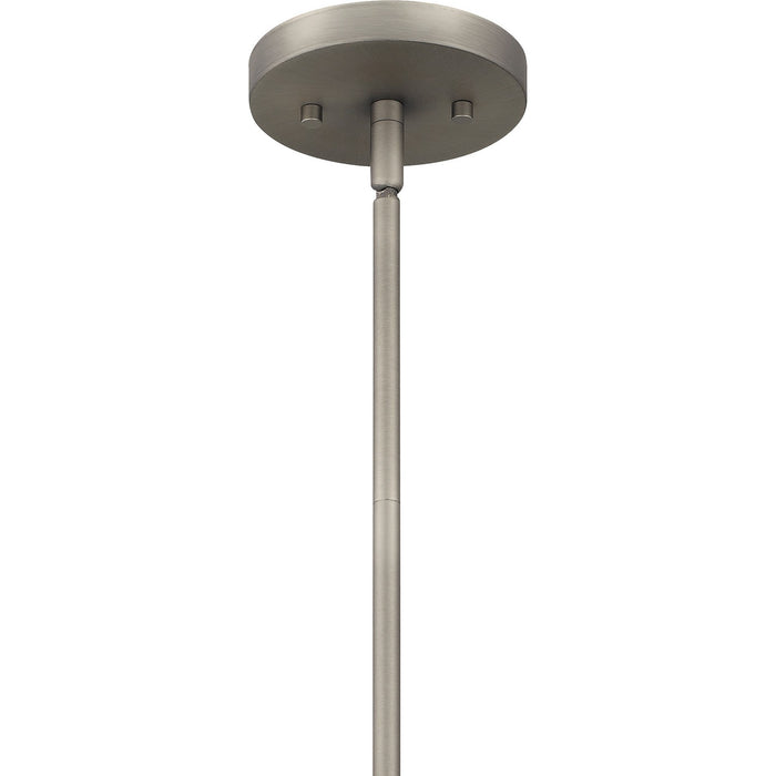 Quoizel QPP6197AN One Light Pendant, Antique Nickel