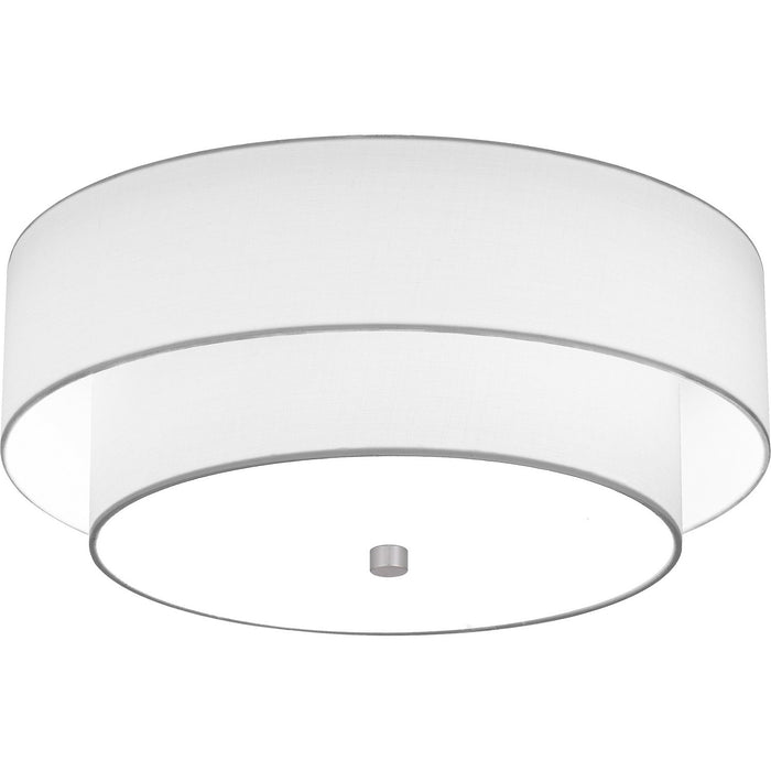 Quoizel QSF6177BN Two Light Semi Flush Mount, Brushed Nickel