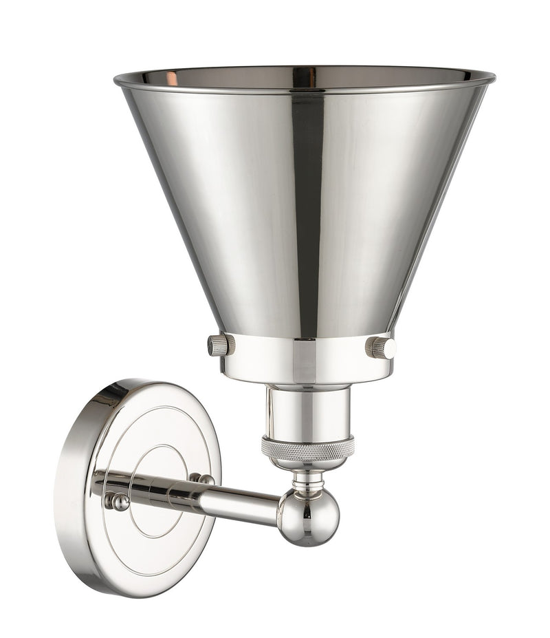 Innovations 616-1W-PN-M13-PN One Light Wall Sconce, Polished Nickel