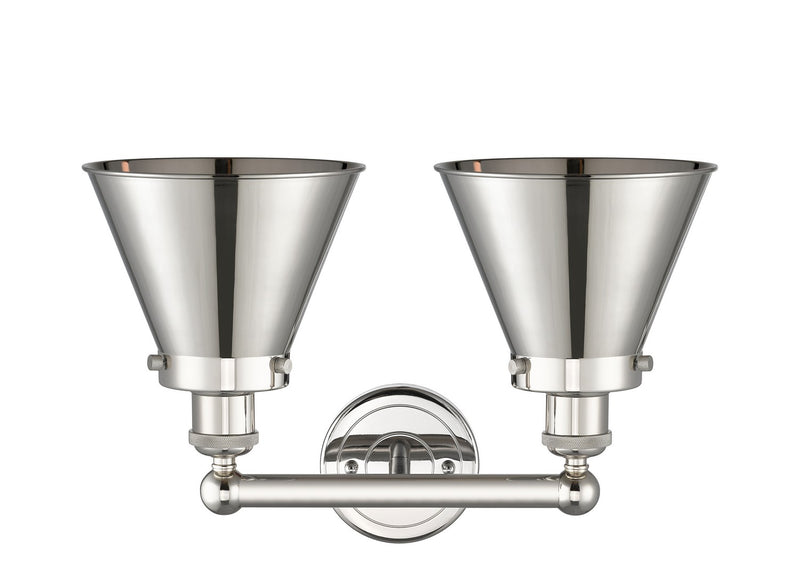 Innovations 616-2W-PN-M13-PN Two Light Bath Vanity, Polished Nickel