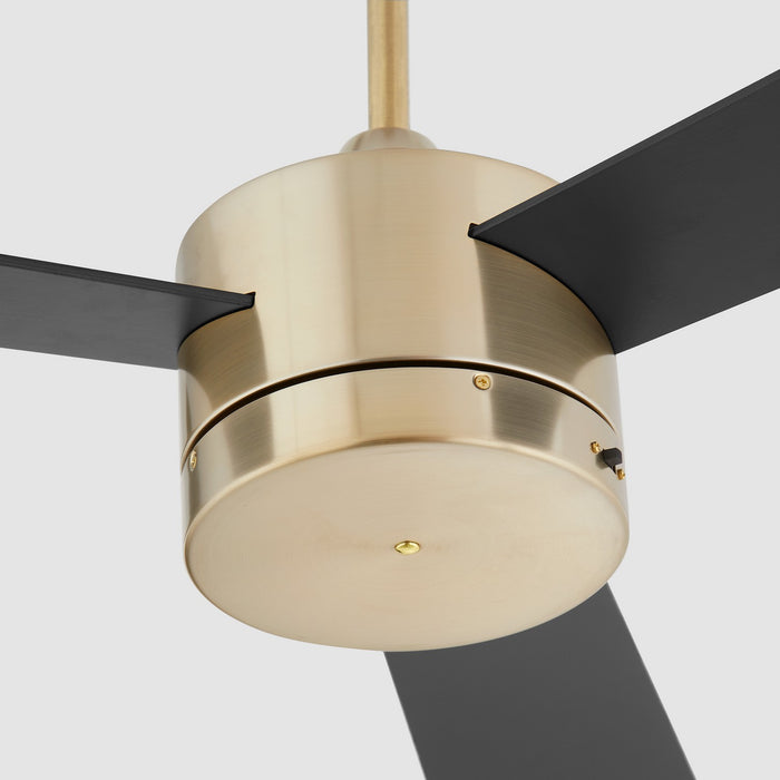 Oxygen 3-119-40 52" Ceiling Fan, Aged Brass