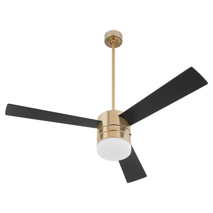 Oxygen 3-119-40 52" Ceiling Fan, Aged Brass