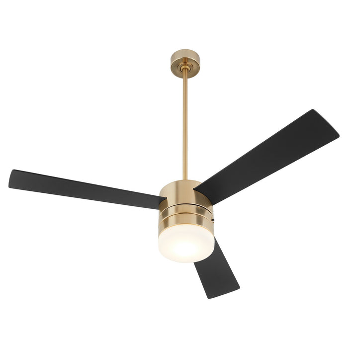 Oxygen 3-119-40 52" Ceiling Fan, Aged Brass