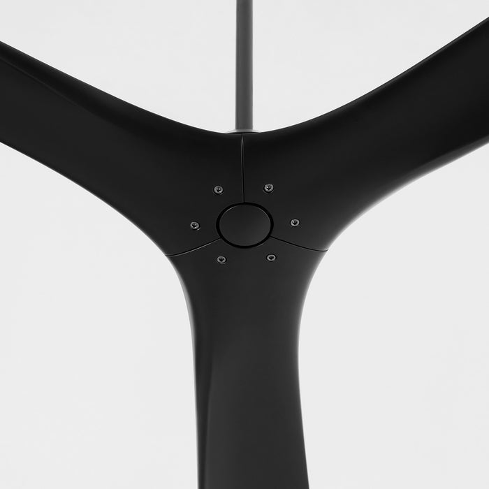 Oxygen 3-121-15 72" Ceiling Fan, Black