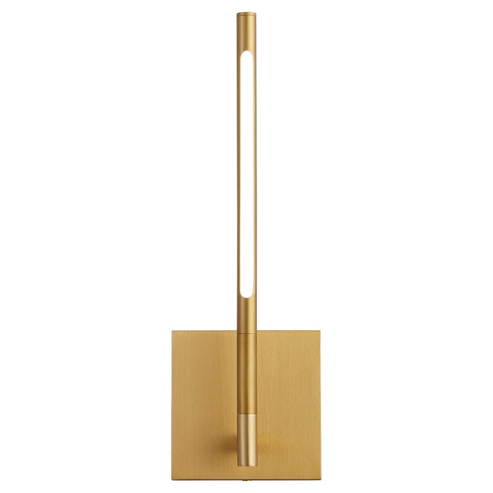 Oxygen 3-403-40 LED Wall Sconce, Aged Brass