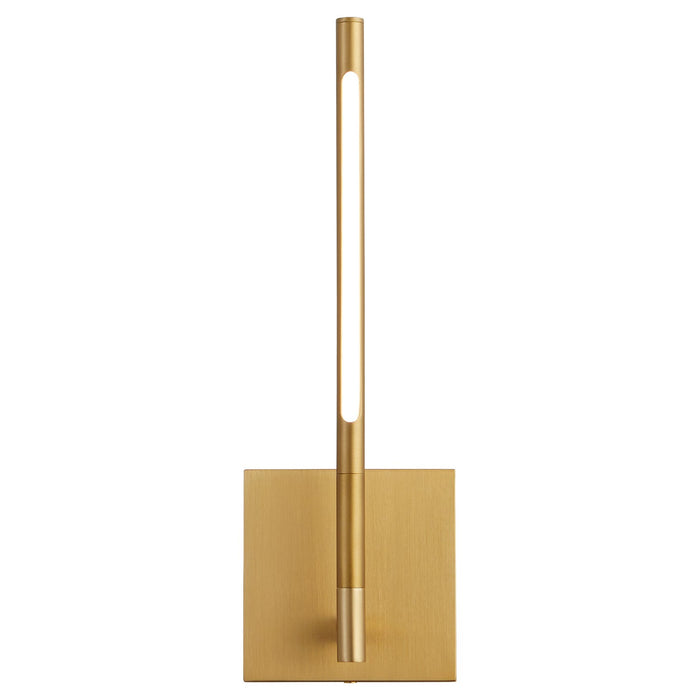 Oxygen 3-403-40 LED Wall Sconce, Aged Brass