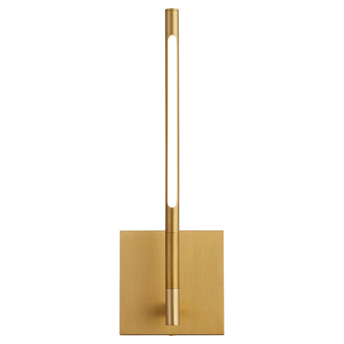 Oxygen 3-403-40 LED Wall Sconce, Aged Brass