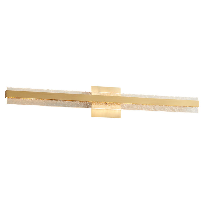 Oxygen 3-5005-40 LED Vanity, Aged Brass