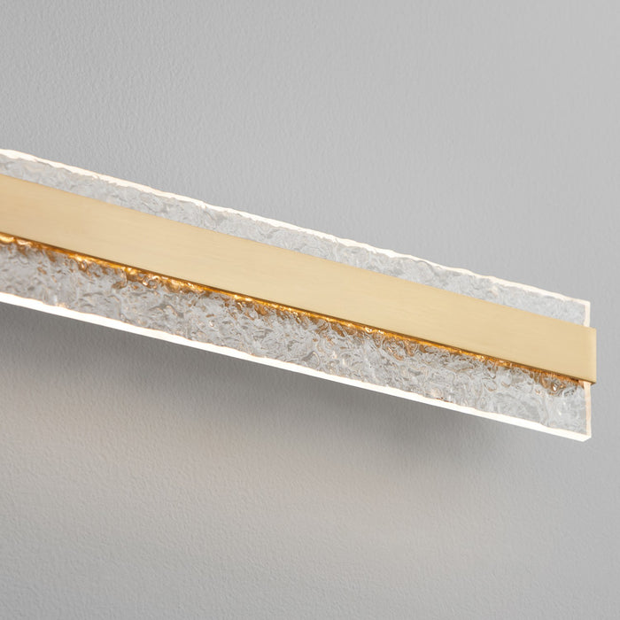 Oxygen 3-5005-40 LED Vanity, Aged Brass