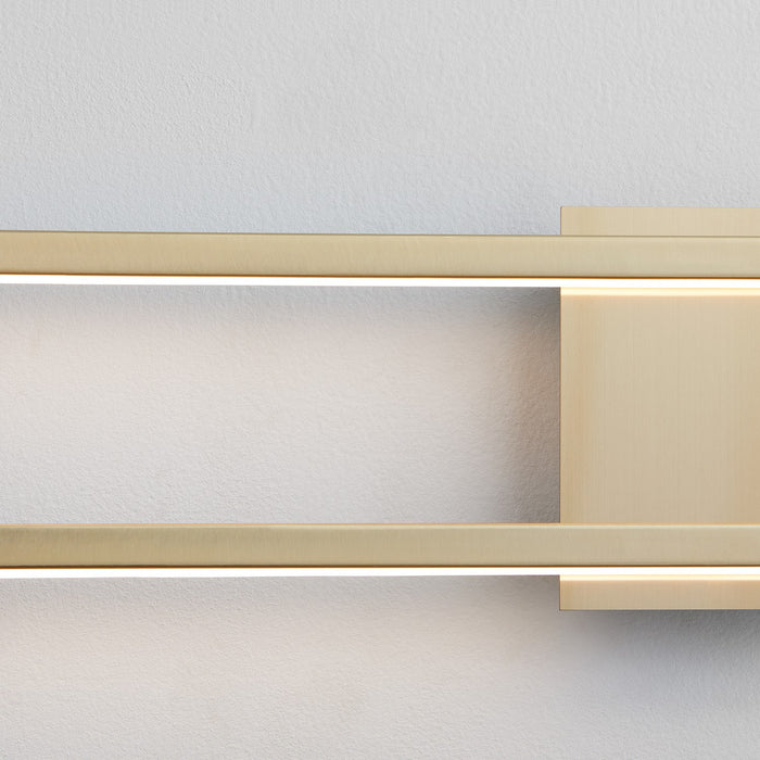Oxygen 3-5055-40 LED Vanity, Aged Brass