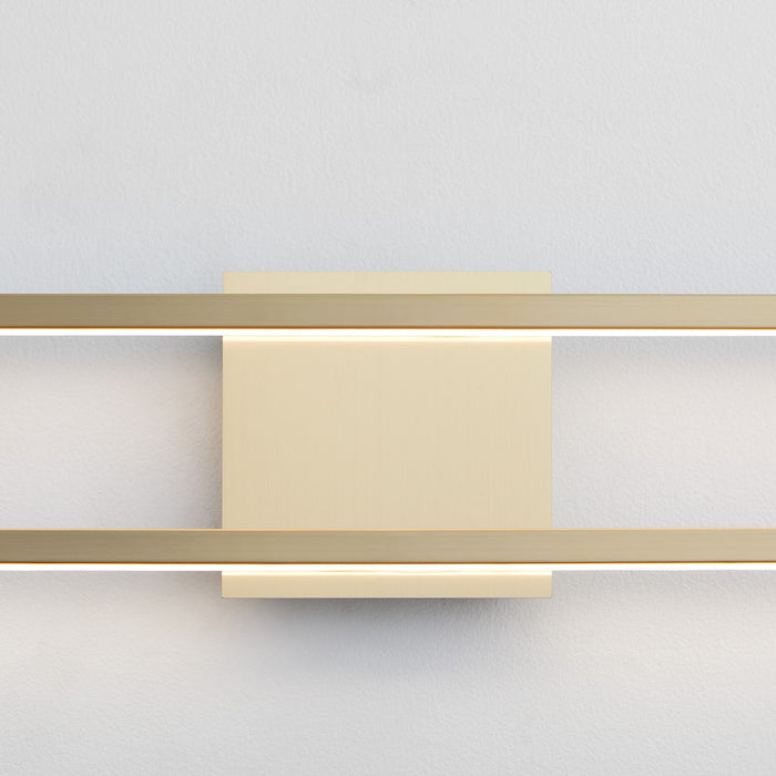 Oxygen 3-5056-40 LED Vanity, Aged Brass
