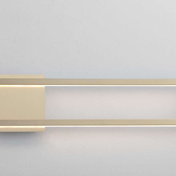 Oxygen 3-5056-40 LED Vanity, Aged Brass