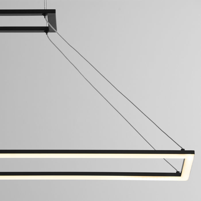 Oxygen 3-6054-15 LED Pendant, Black