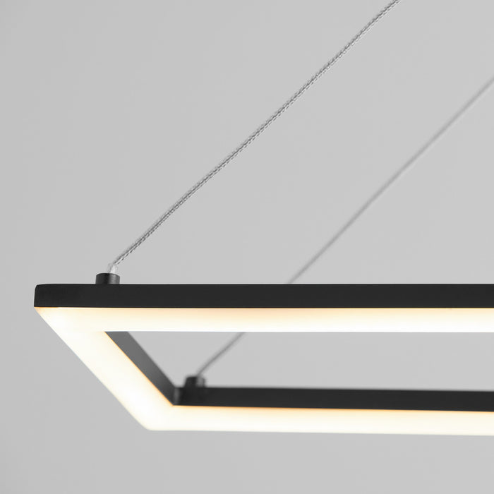 Oxygen 3-6054-15 LED Pendant, Black