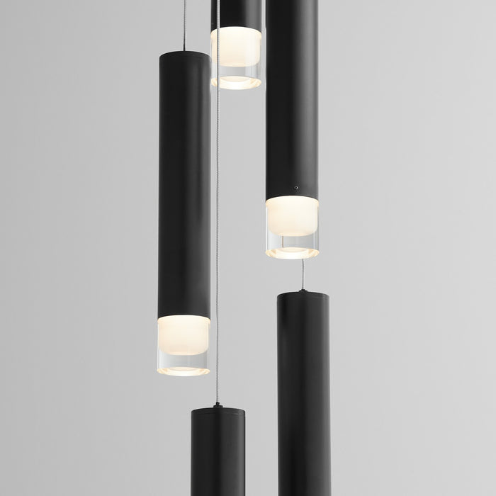 Oxygen 3-6194-15 LED Pendant, Black