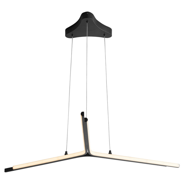 Oxygen 3-688-15 LED Pendant, Black