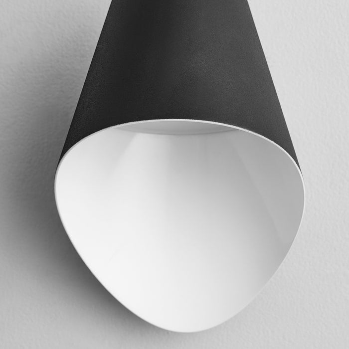 Oxygen 3-738-15 LED Wall Sconce, Black