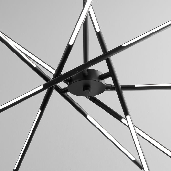Oxygen 3-803-15 LED Pendant, Black