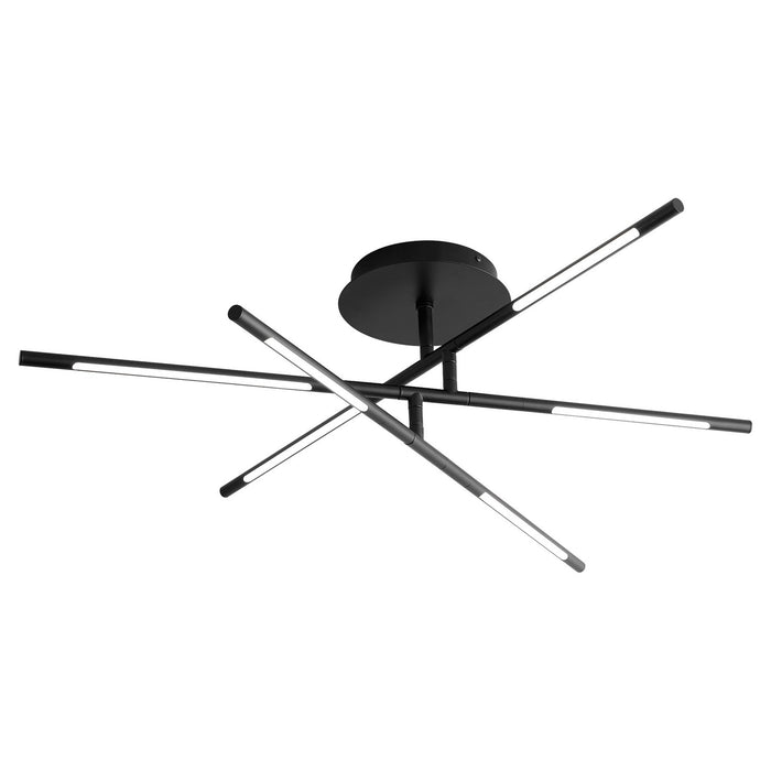 Oxygen 3-805-15 LED Ceiling Mount, Black