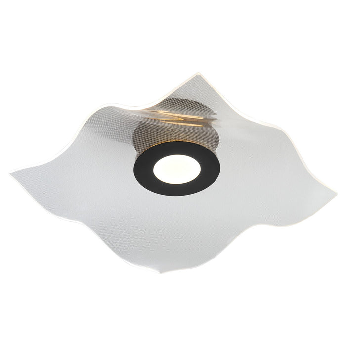 Oxygen 3-807-15 LED Ceiling Mount, Black