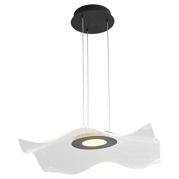 Oxygen 3-808-15 LED Pendant, Black