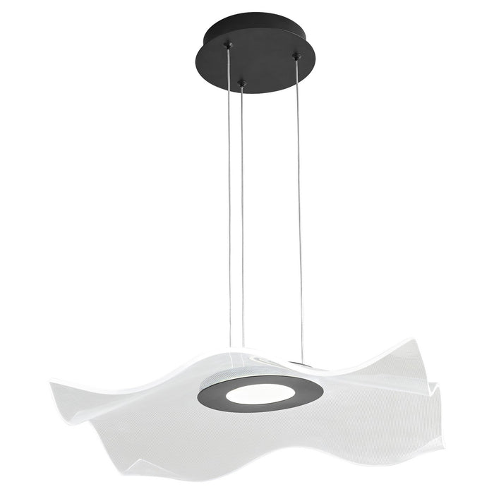 Oxygen 3-808-15 LED Pendant, Black