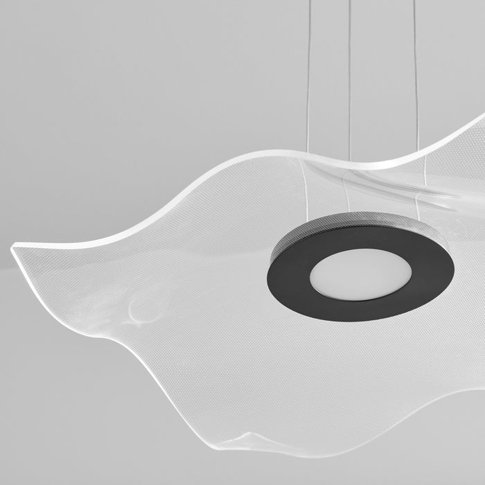 Oxygen 3-808-15 LED Pendant, Black