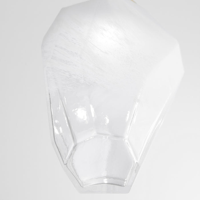 Oxygen 3-809-40 LED Pendant, Aged Brass