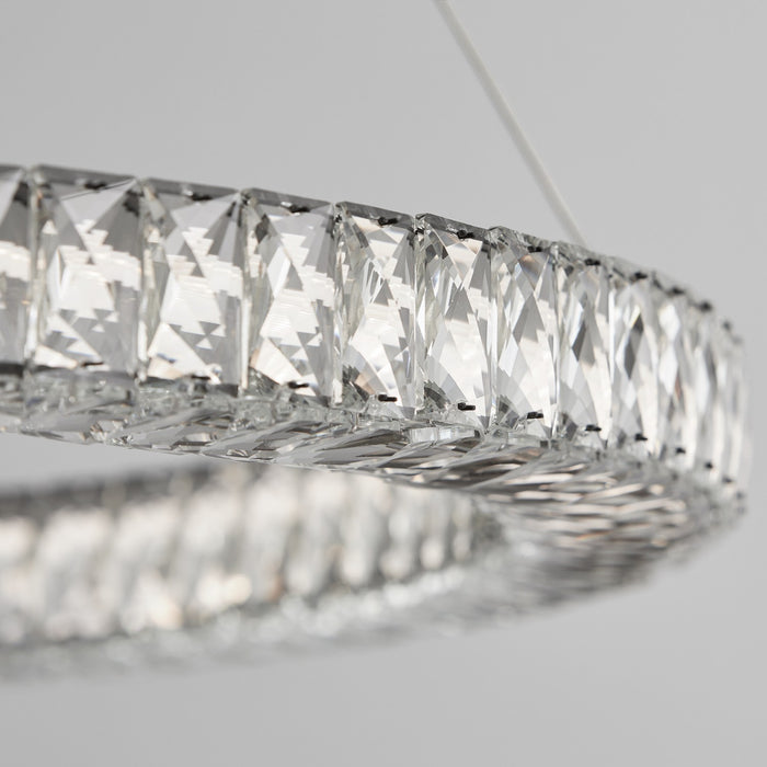 Oxygen 3-875-15 LED Pendant, Black