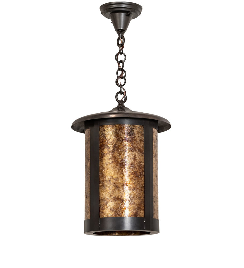 Meyda Tiffany 3486 One Light Pendant, Craftsman Brown