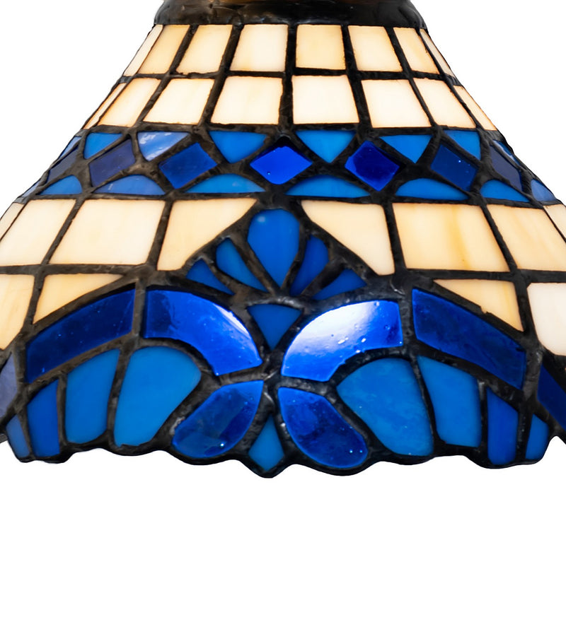 Meyda Tiffany 141003 One Light Pendant, Mahogany Bronze