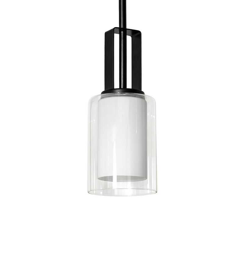 Meyda Tiffany 258820 One Light Pendant, Solar Black