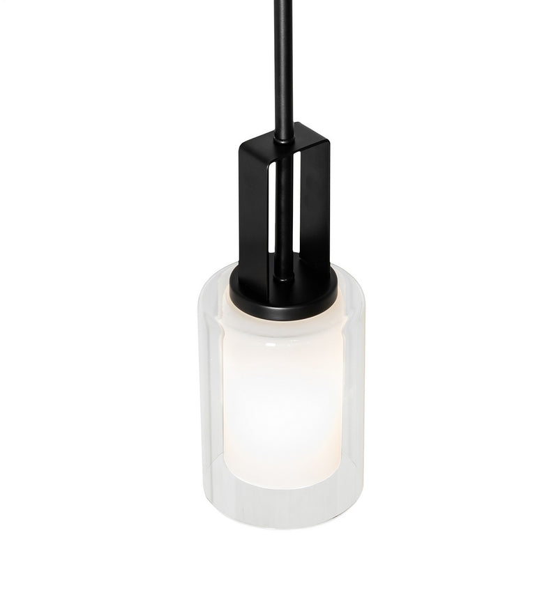 Meyda Tiffany 258820 One Light Pendant, Solar Black