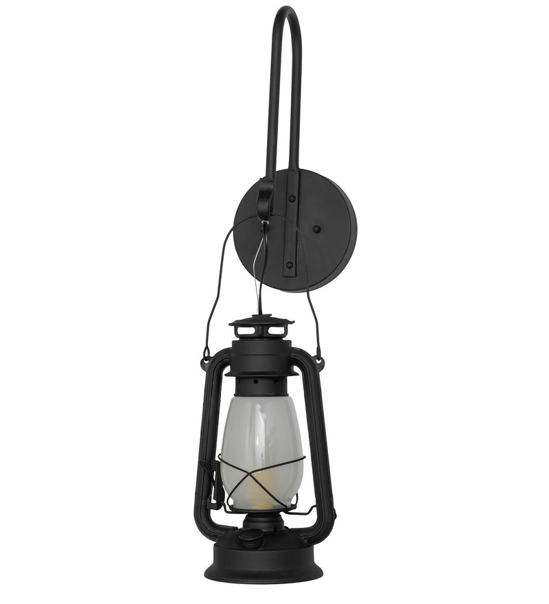 Meyda Tiffany 259055 One Light Wall Sconce, Costello Black