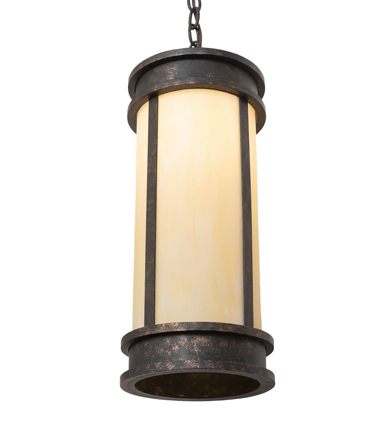 Meyda Tiffany 259492 One Light Pendant, Golden Bronze