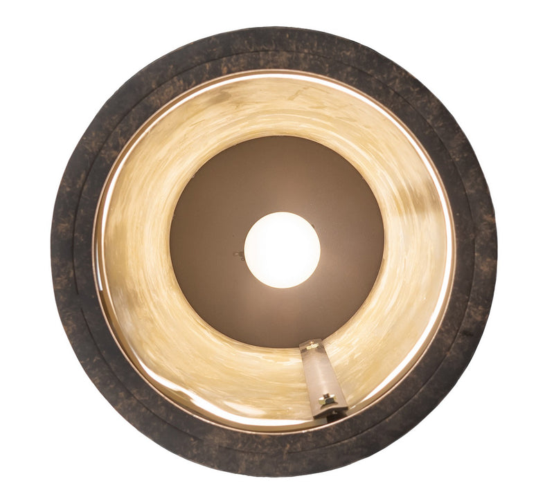 Meyda Tiffany 259492 One Light Pendant, Golden Bronze