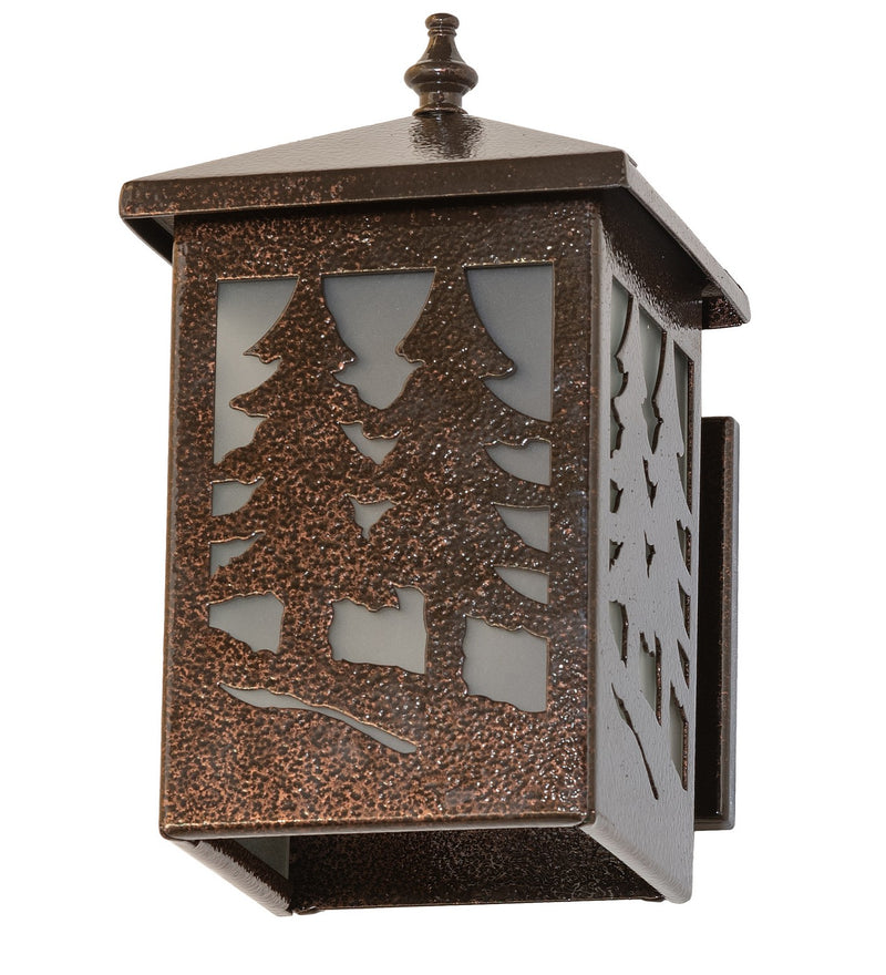 Meyda Tiffany 260788 One Light Wall Sconce, Copper Rust