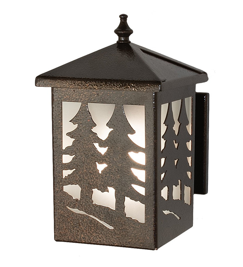 Meyda Tiffany 260788 One Light Wall Sconce, Copper Rust