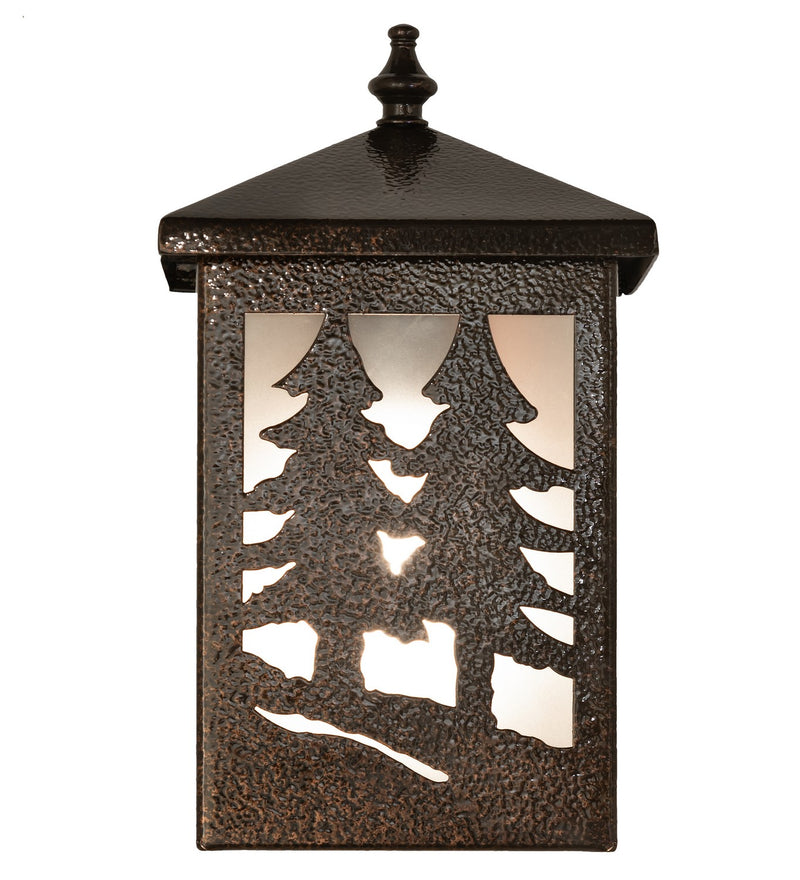 Meyda Tiffany 260788 One Light Wall Sconce, Copper Rust