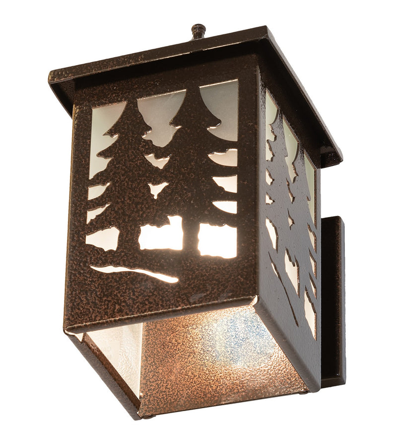 Meyda Tiffany 260788 One Light Wall Sconce, Copper Rust