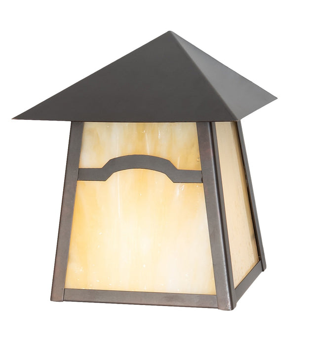 Meyda Tiffany 260944 One Light Wall Sconce, Craftsman Brown