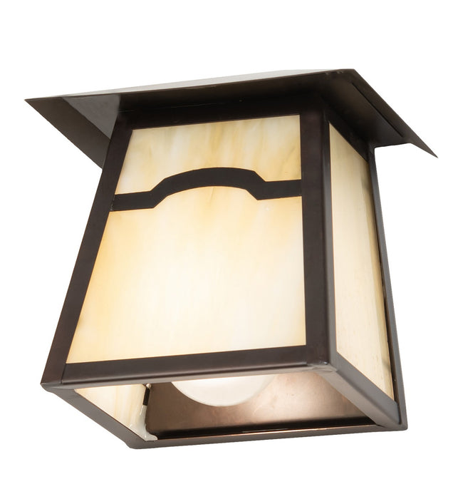 Meyda Tiffany 260944 One Light Wall Sconce, Craftsman Brown