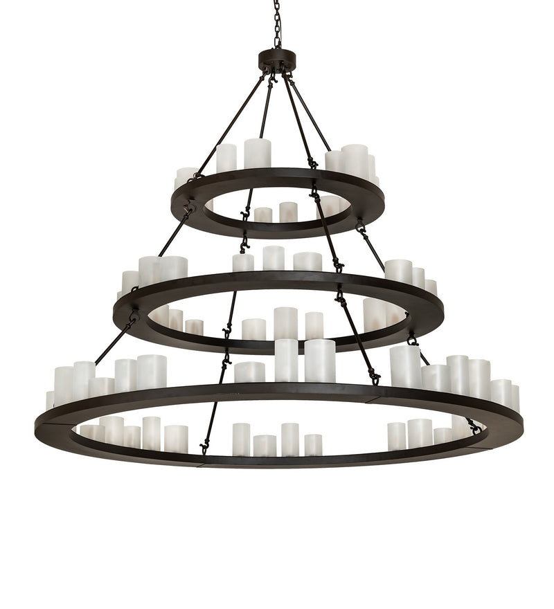 Meyda Tiffany 260986 LED Chandelier, Oil Rubbed Bronze