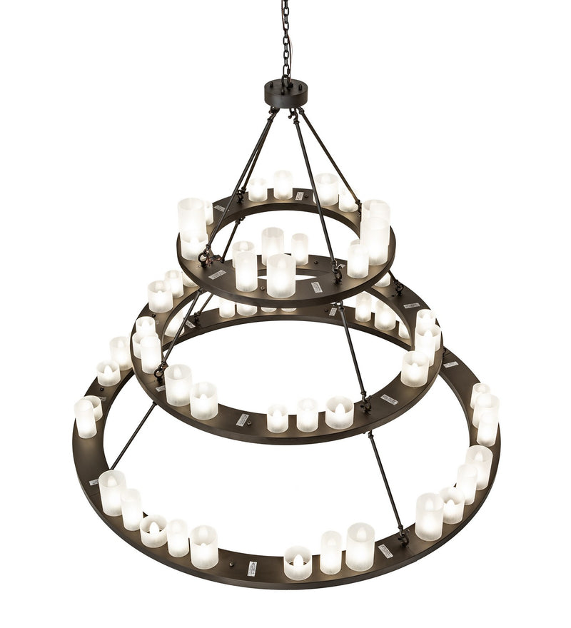 Meyda Tiffany 260986 LED Chandelier, Oil Rubbed Bronze