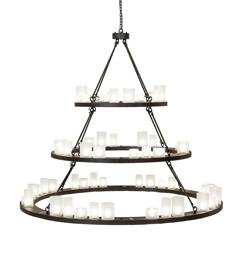 Meyda Tiffany 260986 LED Chandelier, Oil Rubbed Bronze
