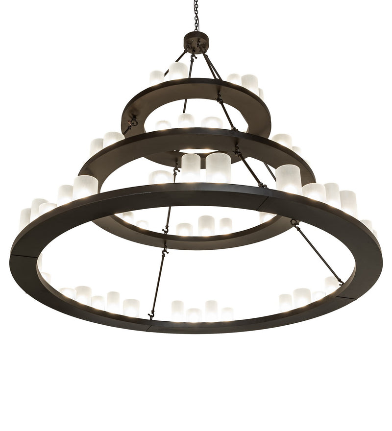 Meyda Tiffany 260986 LED Chandelier, Oil Rubbed Bronze