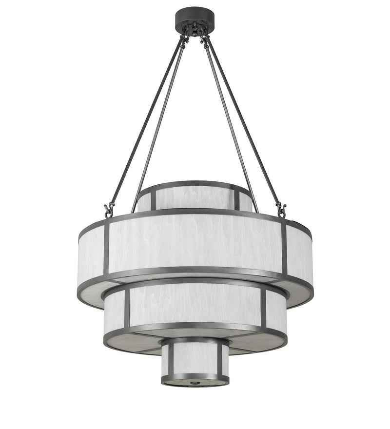 Meyda Tiffany 261011 12 Light Pendant, Pewter