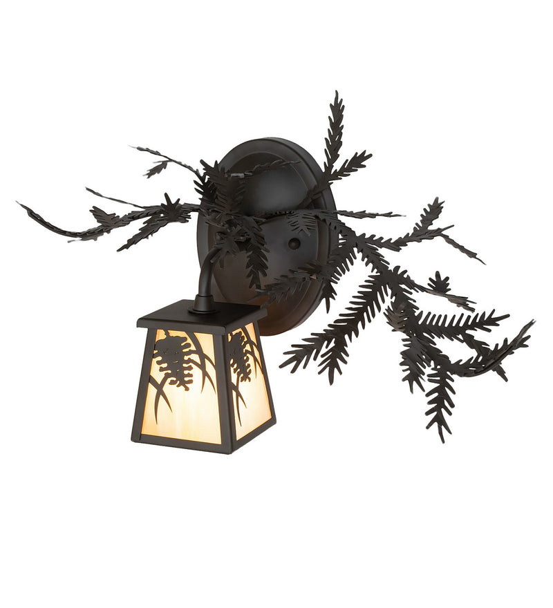 Meyda Tiffany 261549 One Light Wall Sconce, Oil Rubbed Bronze
